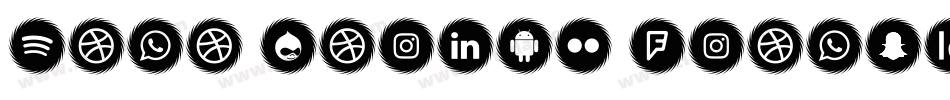 Mono Social Icons字体转换